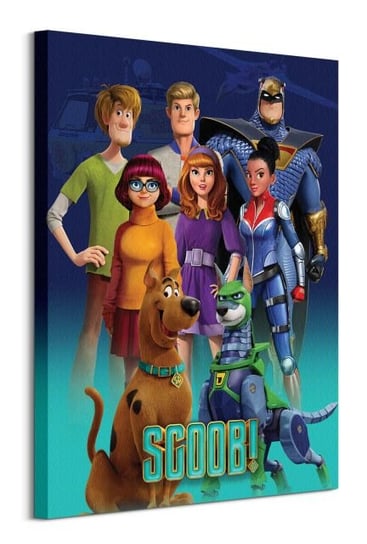 Scoob! Scooby Gang And Falcon Force - obraz na płótnie Scooby Doo