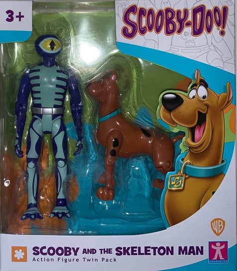 Scooby-Doo Zestaw 2-Pak Scooby + Jednooki Szkielet Character