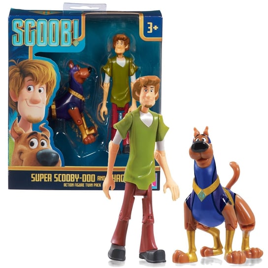 ScoobyDoo 2 figurki Super Scooby i Kudłaty Character Options