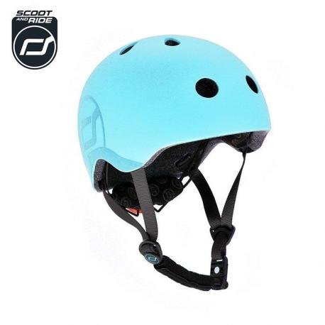 Scoot and Ride, Kask dla dzieci, Blueberry, 3+, rozmiar S/M Scoot and Ride