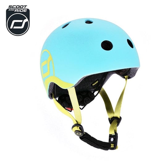 Scoot and Ride, Kask dziecięcy, Blueberry, niebieski, 12m+, rozmiar XXS-S Scoot and Ride