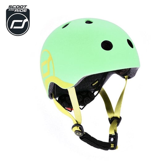 Scoot and Ride, Kask dziecięcy, zielony, 12m+, rozmiar XXS-S Scoot and Ride