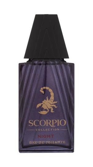 Scorpio, Collection Night, Woda toaletowa dla mężczyzn, 75 ml Scorpio