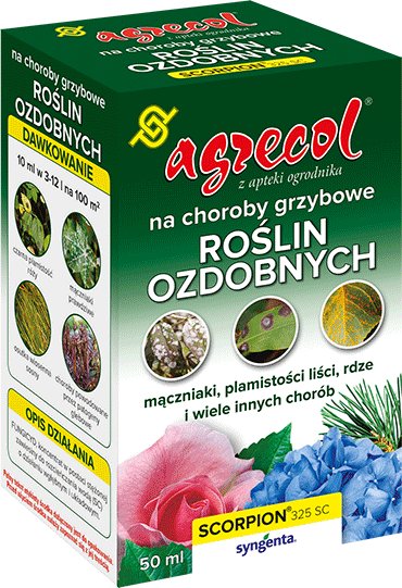 Scorpion 325 SC na choroby grzybowe roślin ozdobnych 50 ml Agrecol Agrecol