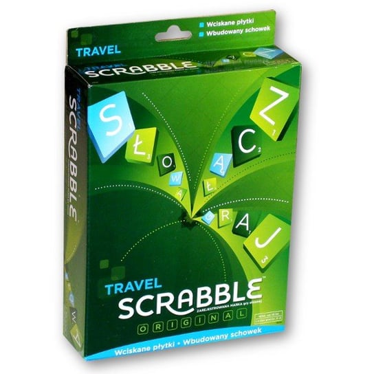 Scrabble, gra edukacyjna Scrabble podróżne, Y9754 Scrabble