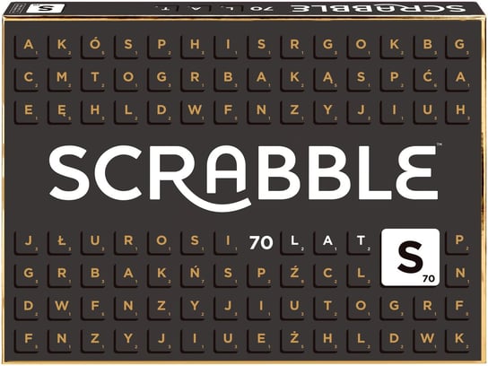 Scrabble, gra logiczna Scrabble Edycja kolekcjonerska 70. rocznica Scrabble