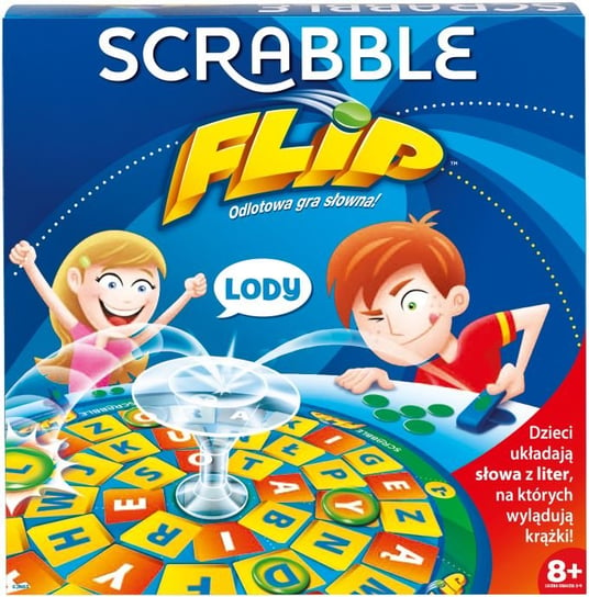 Scrabble, gra logiczna Scrabble Flip, CJN65 Scrabble