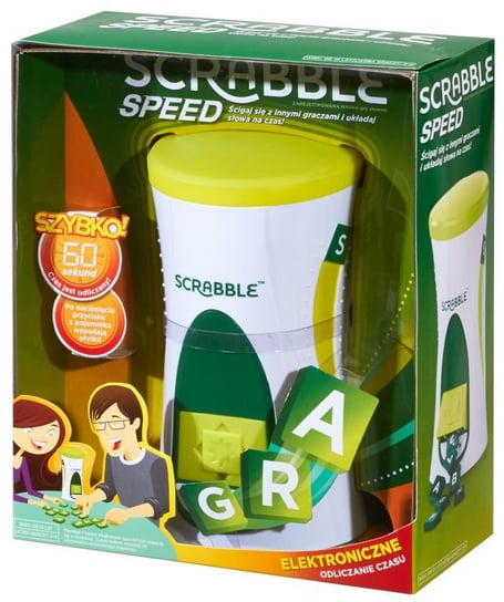 Scrabble, gra logiczna Scrabble Speed, CDY59 Scrabble