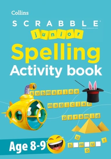 Scrabble Junior Spelling Activity Book Age 8-9 Opracowanie zbiorowe