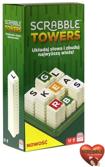 Scrabble Towers, gra towarzyska Scrabble