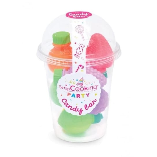 ScrapCooking Party - Pudełko kwaśnych cukierków owocowych x 7 Inna marka