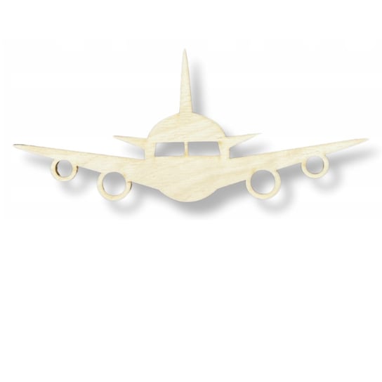 Scrapki Drewniane Dekor do Decoupage Ozdoba wzór Samolot ze Sklejki Kolorowe Motki