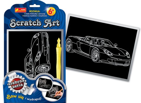 Scratch Art, Wydrapywanka Auto Scratch Art.