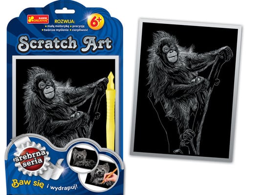 Scratch Art, Wydrapywanka Małpka Ranok-Creative