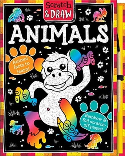Scratch & Draw Animals - Scratch Art Activity Book Oakley Graham