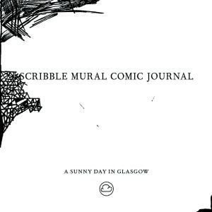 Scribble Mural Comic A Sunny Day In Glasgow
