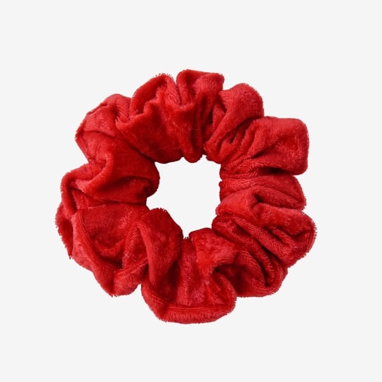 Scrunchie czerwony welur Inny producent