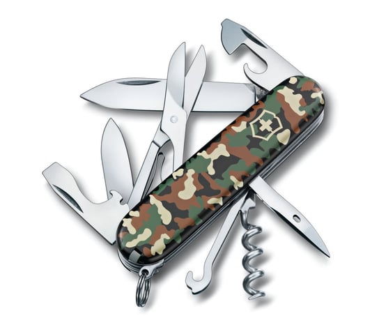 Scyzoryk Victorinox Climber, 14 Funkcji,  Dł.91 Mm, Camouflage (1.3703.94) Victorinox