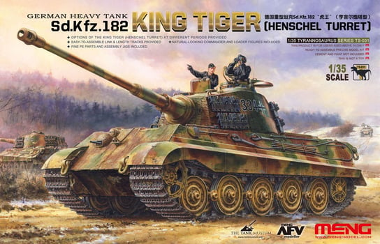 Sd.Kfz.182 King Tiger (Henschel Turret) 1:35 Meng TS-031 Meng Model