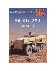 SD KFZ 251 AUSF C nr 564 Wydawnictwo Militaria