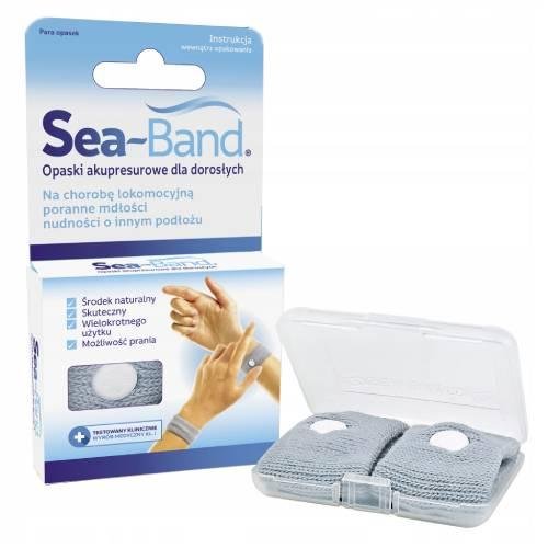 Sea Band opaski akupresurowe przeciw mdłościom, dla dorosłych Sea Band