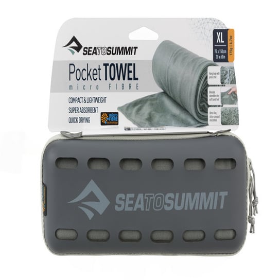 Sea To Summit, Ręcznik, Pocket Towel - APOCT/GY, rozmiar L Sea To Summit