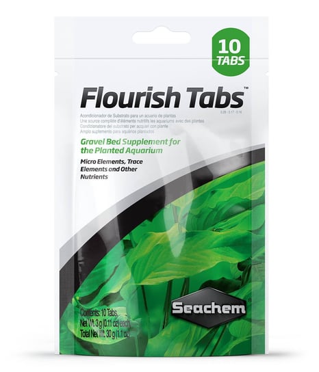 Seachem Flourish Tabs 10 Tab - Tabletki Do Podłoża SEACHEM