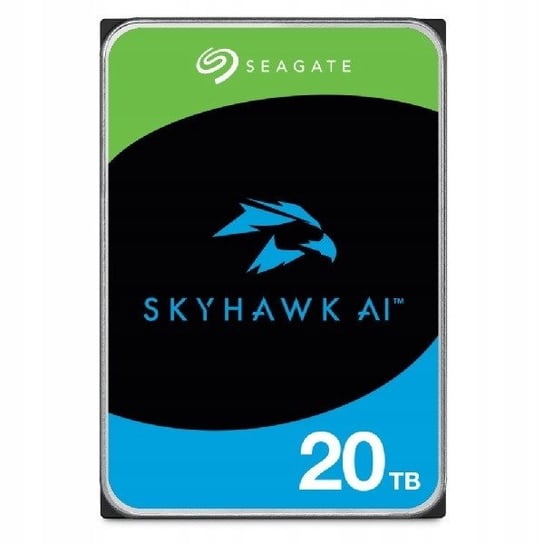 SEAGATE Dysk SkyHawkAI 20TB 3,5 256MB ST20000VE002 Seagate