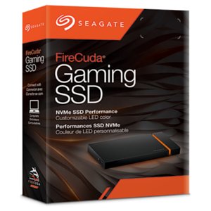Seagate FireCuda Gaming SSD, 2 TB, Zewnętrzny dysk SSD, USB-C USB 3.2 Gen 2x2 NVMe, do laptopa PC, 3 lata usług ratunkowych (STJP2000400) Seagate
