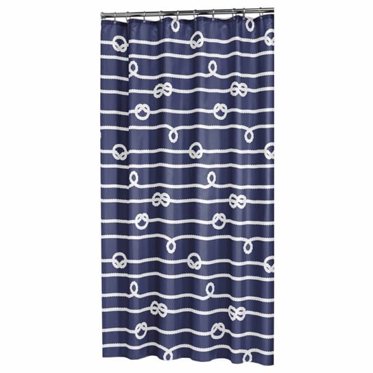 Sealskin Zasłona prysznicowa Rope, 180 cm, niebieska, 233761322 Sealskin