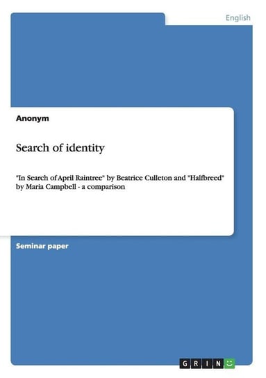Search of identity Anonym