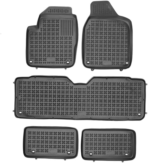 Seat  Alhambra I  VAN Dywaniki gumowe REZAW  od 1996-2010r. 200103 + mocowania MAX-DYWANIK Rezaw-Plast