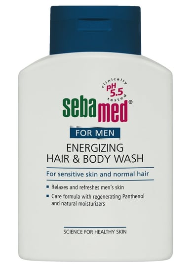 Sebamed, For Men, żel do mycia włosów i ciała dla mężczyzn, 200 ml Sebamed