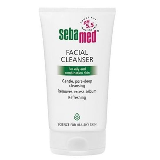 Sebamed, Gentle Facial Cleanser, Delikatny Żel Oczyszczający Do Cery Tłustej I Mieszanej, 150ml Sebamed