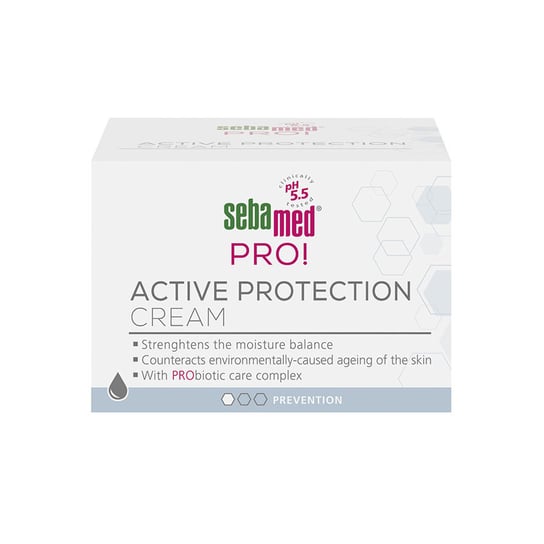 Sebamed Pro! Active Protection Cream, Aktywny Krem ​​ochronny Do Twarzy, 50ml Sebamed