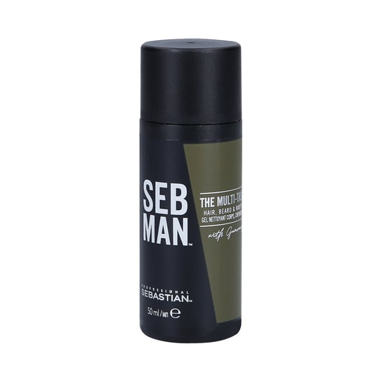 Sebastian, Seb Man The Multi-tasker, Wielozadaniowy szampon do włosów brody i ciała 3w1, 50 ml Sebastian Professional