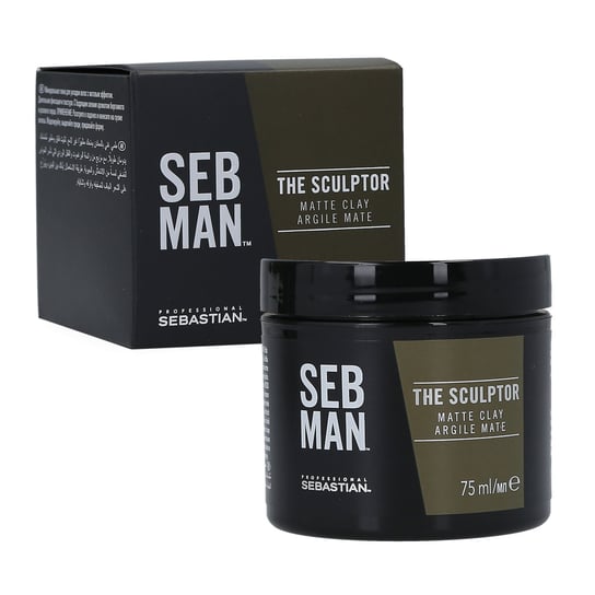 SEBASTIAN, SEB MAN, The Sculptor Matowa glinka do stylizacji włosów, 75 ml Sebastian Professional