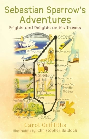 Sebastian Sparrows Adventures: Frights and Delights on his Travels Carol Griffiths