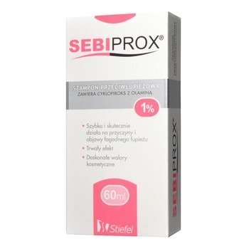 Sebiprox, szampon przeciwłupieżowy, 60 ml Sebiprox