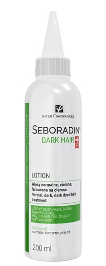 Seboradin, Ciemne Włosy lotion do włosów ciemnych – naturalnych i farbowanych, 200 ml Seboradin