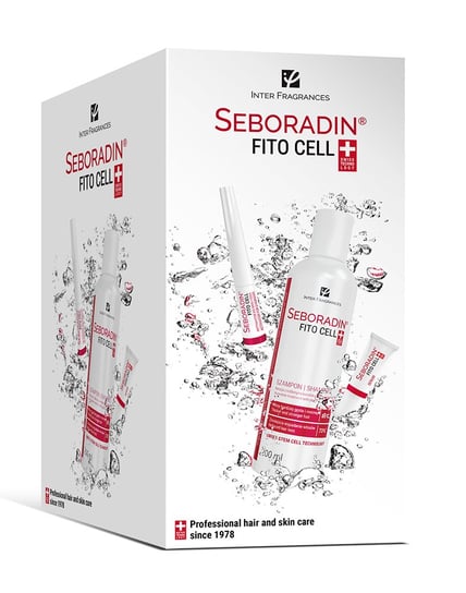 Seboradin, Fito Cell Komórki Macierzyste, Zestaw kosmetyków do pielęgnacji, 3 szt. Seboradin