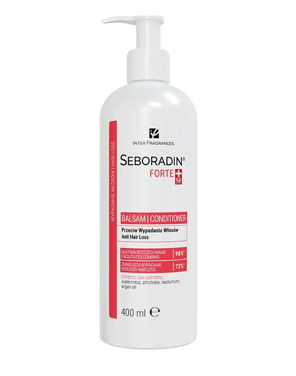 Seboradin Forte, Odżywka Przeciw Wypadaniu Włosów, 400 ml Seboradin