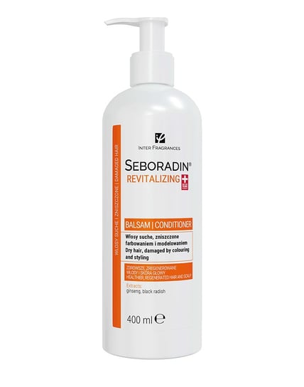 Seboradin, Odżywka regenerująca do włosów, 400 ml Seboradin