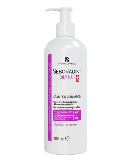 Seboradin, Oily Hair, Szampon do włosów przetłuszczających się, 400 ml Seboradin