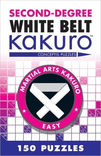 Second-Degree White Belt Kakuro Conceptis Puzzles