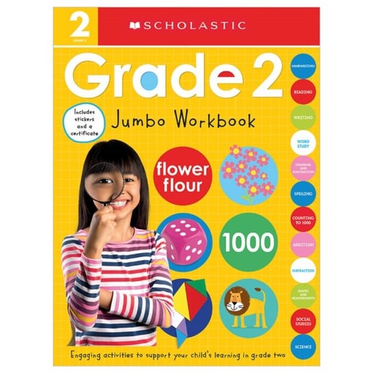 Second Grade Jumbo Workbook: Scholastic Early Learners (Jumbo Workbook) Opracowanie zbiorowe