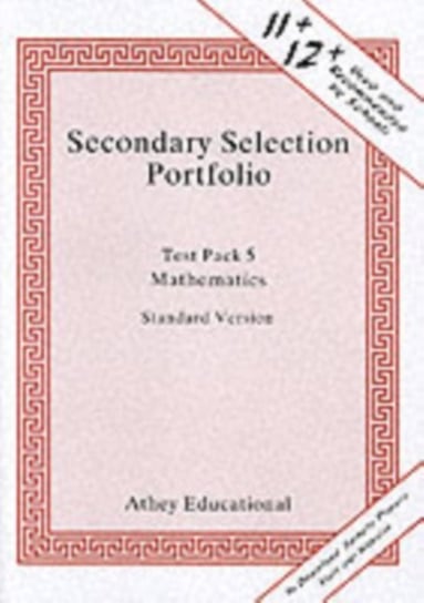 Secondary Selection Portfolio Athey Educational
