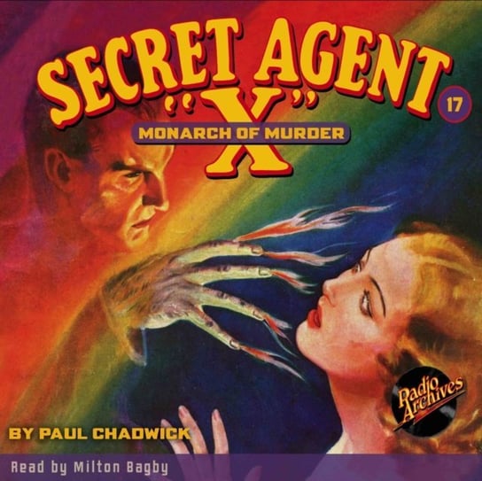Secret Agent X #17 Monarch of Murder Brant House, Milton Bagby