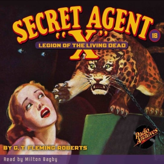 Secret Agent X #18 Legion of the Living Dead Brant House, Milton Bagby