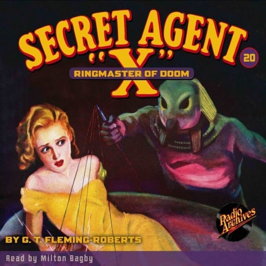Secret Agent X #20 Ringmaster of Doom Brant House, Milton Bagby